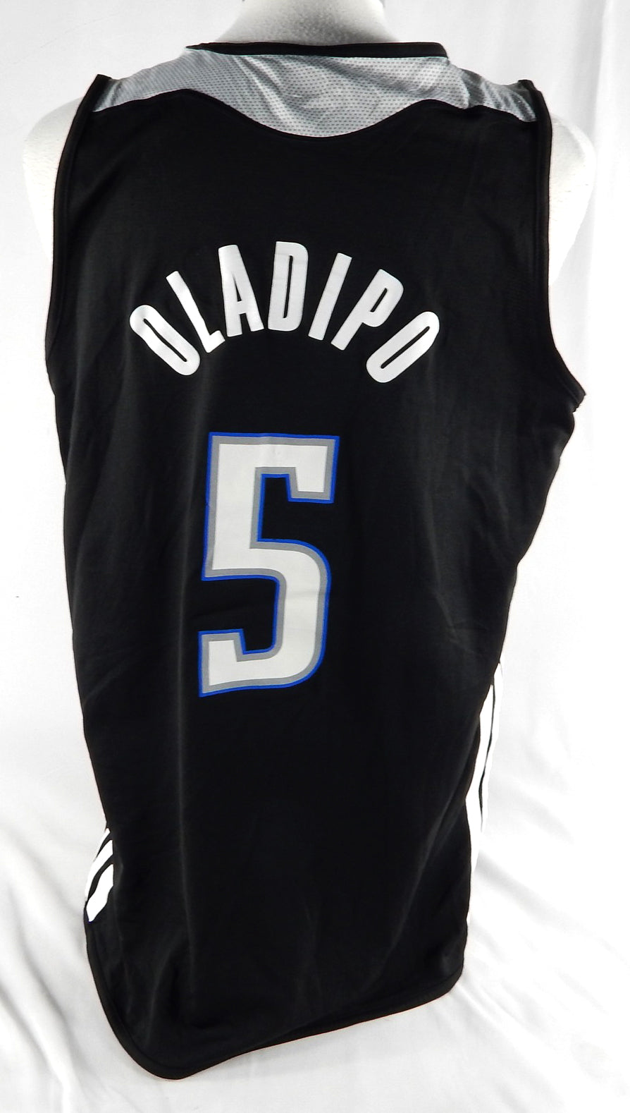 2013-14 Orlando Magic Victor Oladipo #5 Game Used Black Practice Jersey 2XL 396 Pic2