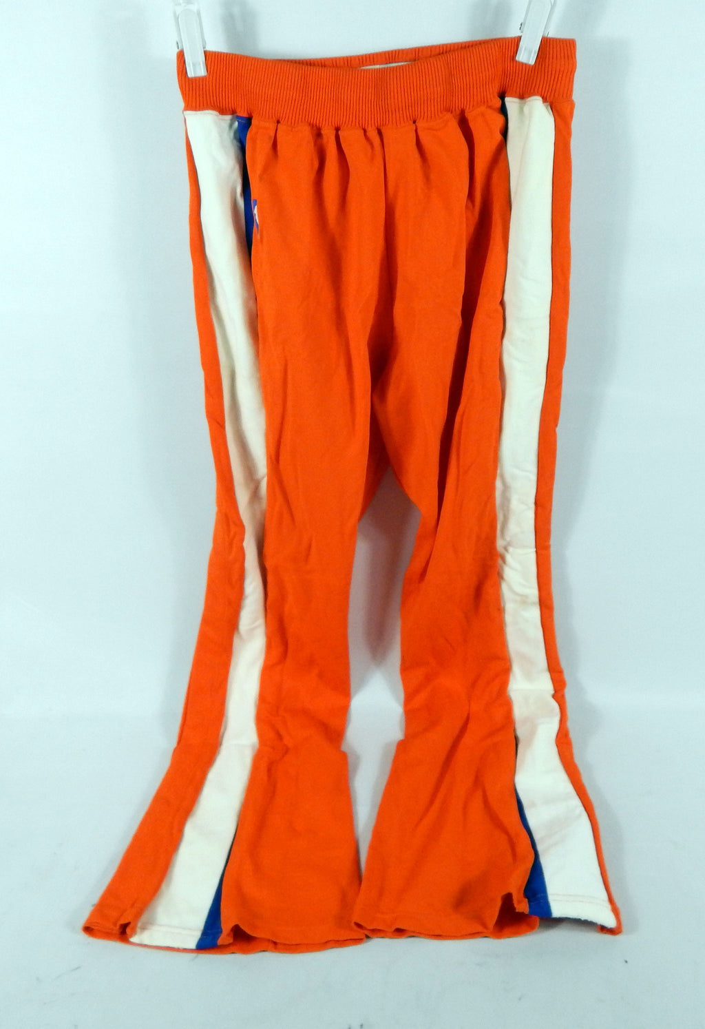 1980s Cleveland Cavaliers #3 Game Used Orange Warm Up Pants 36 865