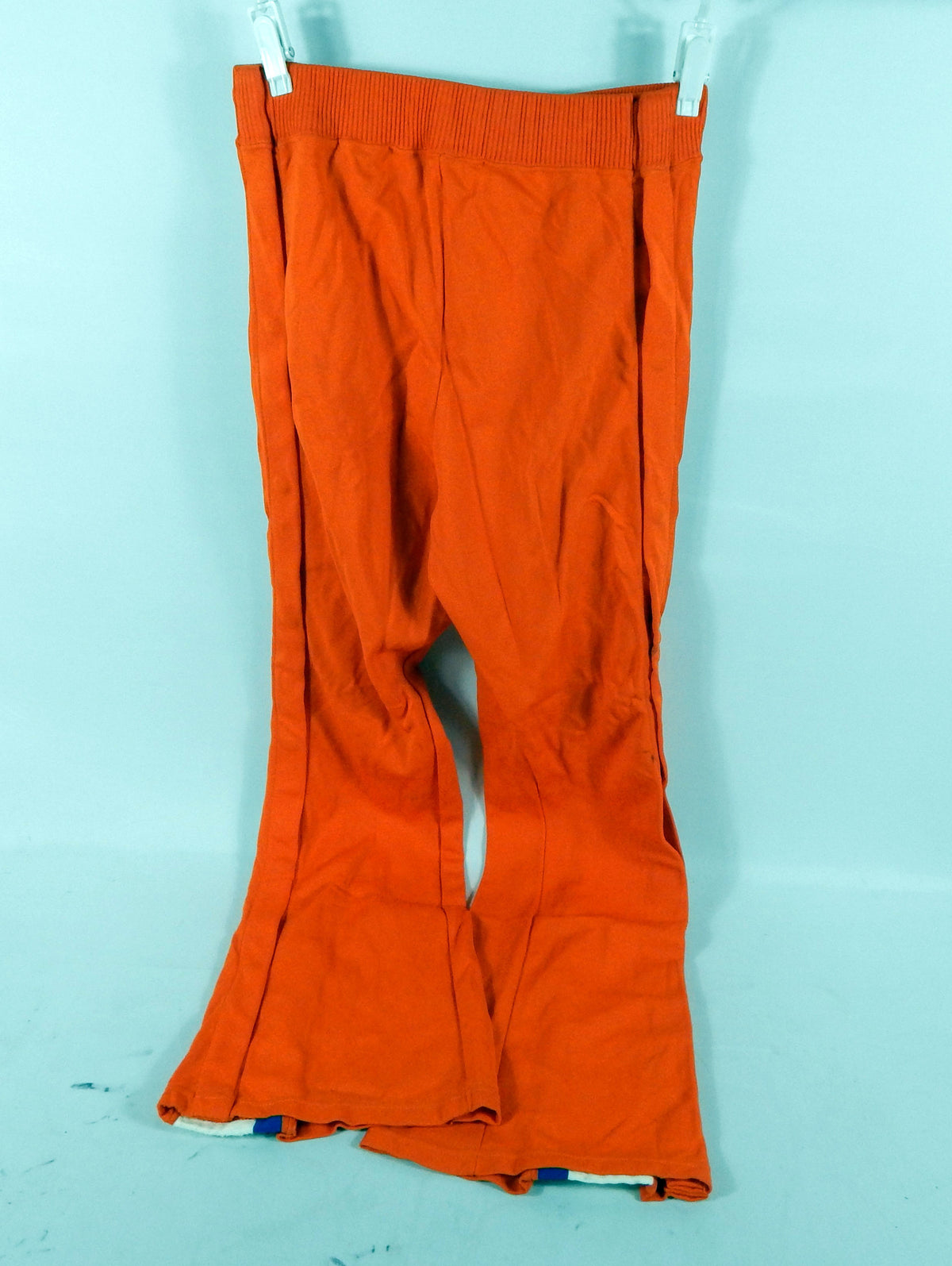 1980s Cleveland Cavaliers #3 Game Used Orange Warm Up Pants 36 865 Pic2