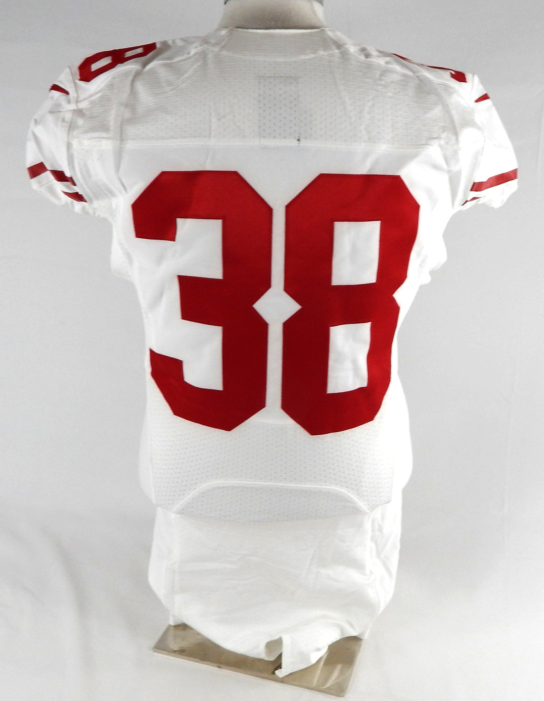 2016 San Francisco 49ers JaCorey Shepherd #38 Game Issued White Jersey NP Rem 7 Pic2