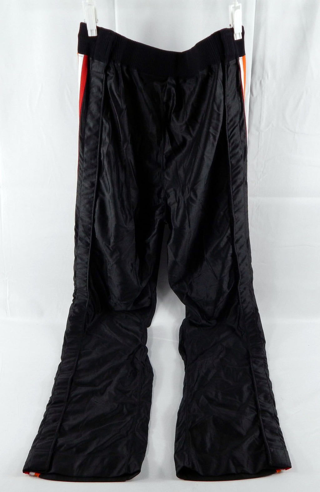 1990-91 Miami Heat Grant Long #43 Game Used Black Warm Up Pants 38 444 Pic2