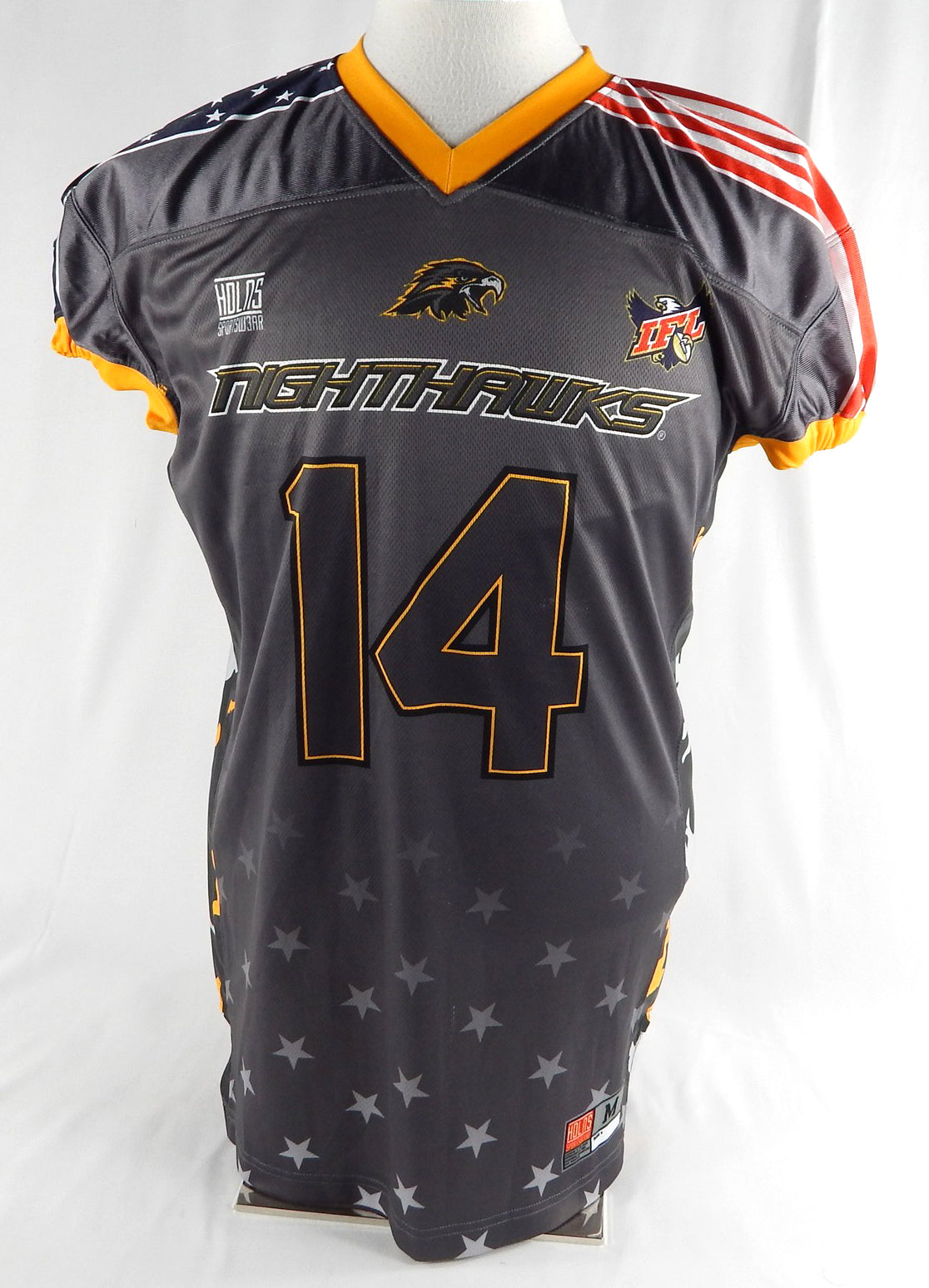 2012-17 Wichita Falls Nighthawks Jackson #14 Game Used Jersey Arena Football