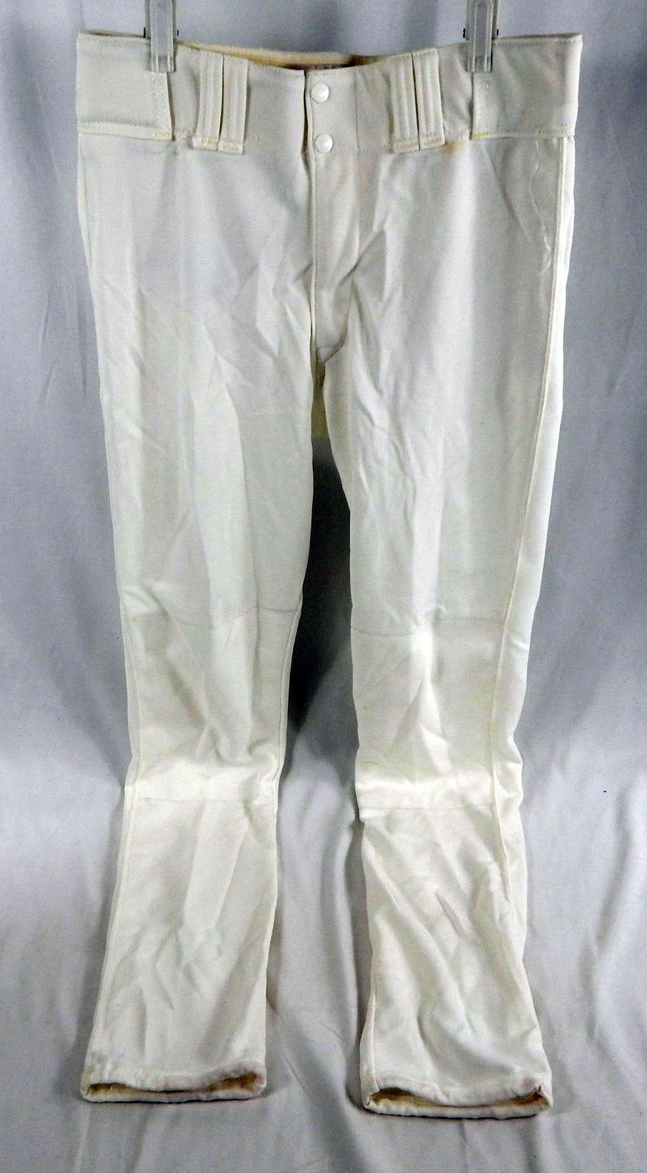 2001 Pittsburgh Pirates Pete Mackanin #15 Game Used Pants 36 DP106004