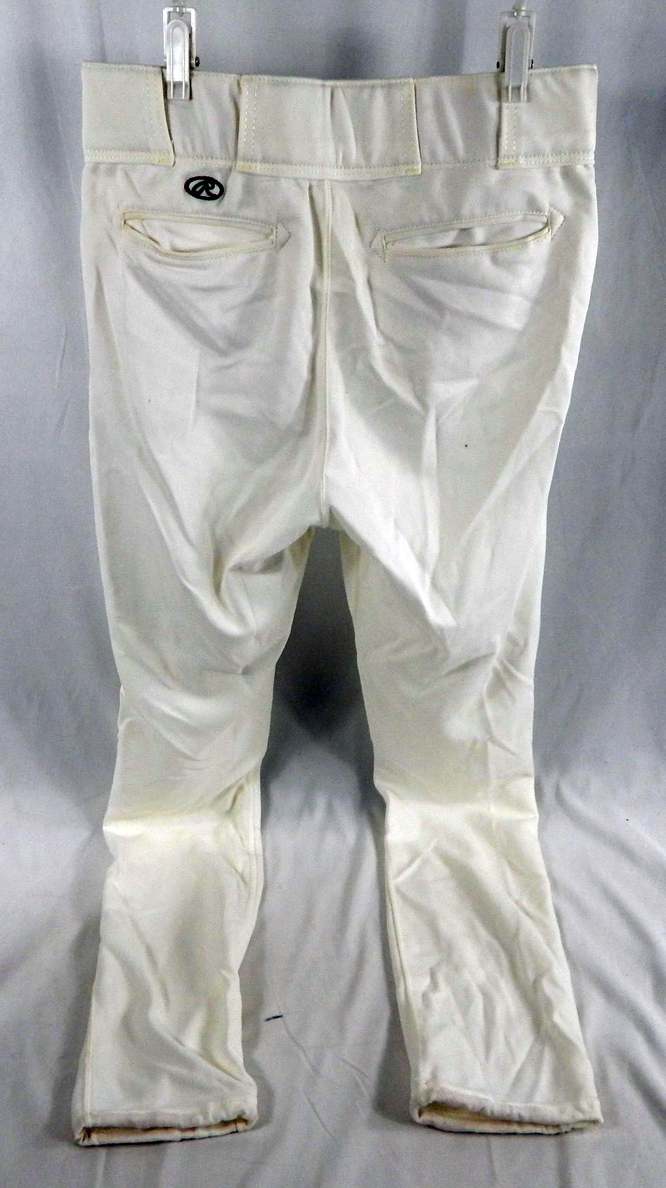 2001 Pittsburgh Pirates Pete Mackanin #15 Game Used Pants 36 DP106004 Pic2