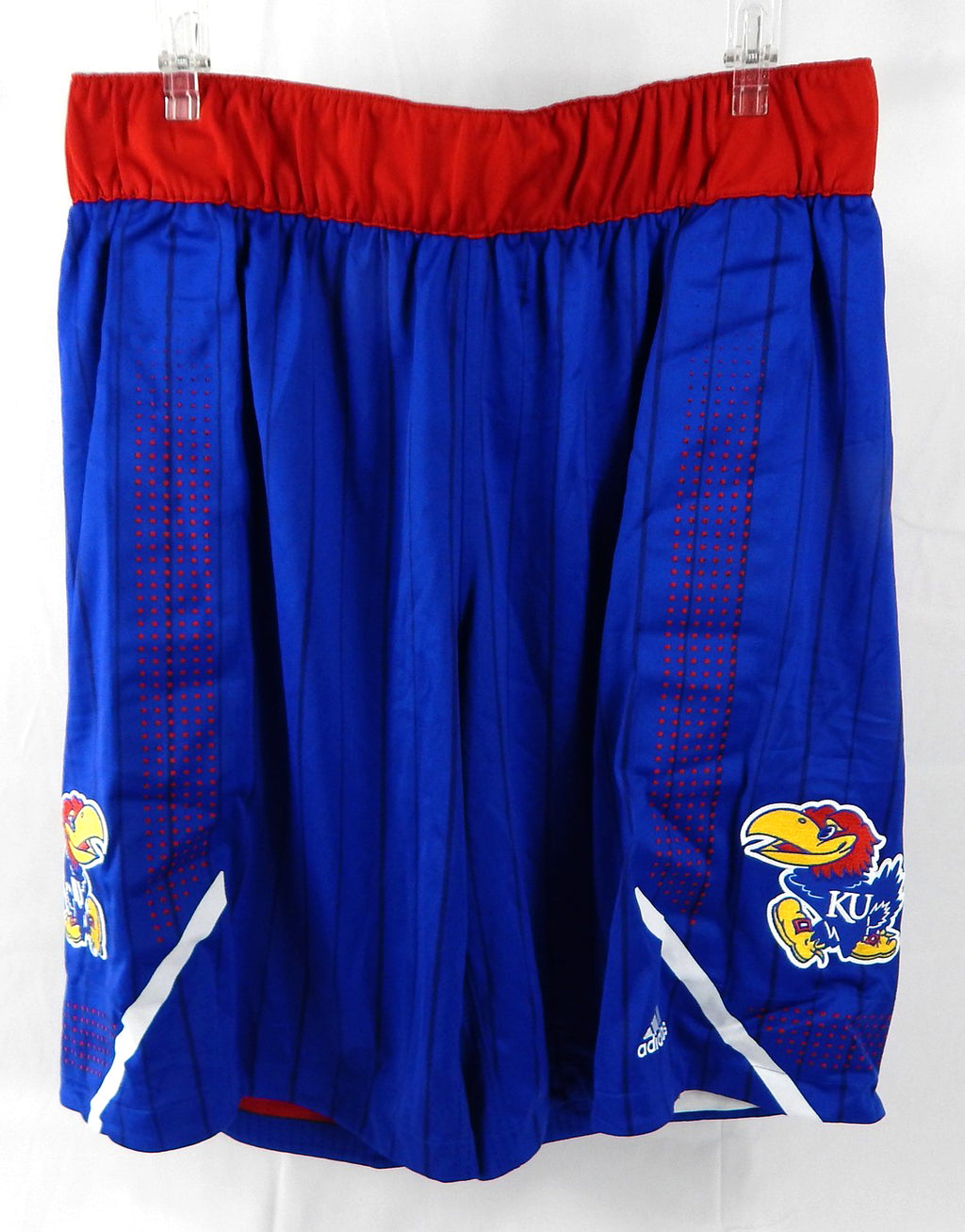 2019-20 Kansas Jayhawks Game Issued Blue Shorts Basketball 2XL 223