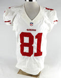 2015 San Francisco 49ers Anquan Boldin #81 Game Issued White Jersey NP Rem 42 0