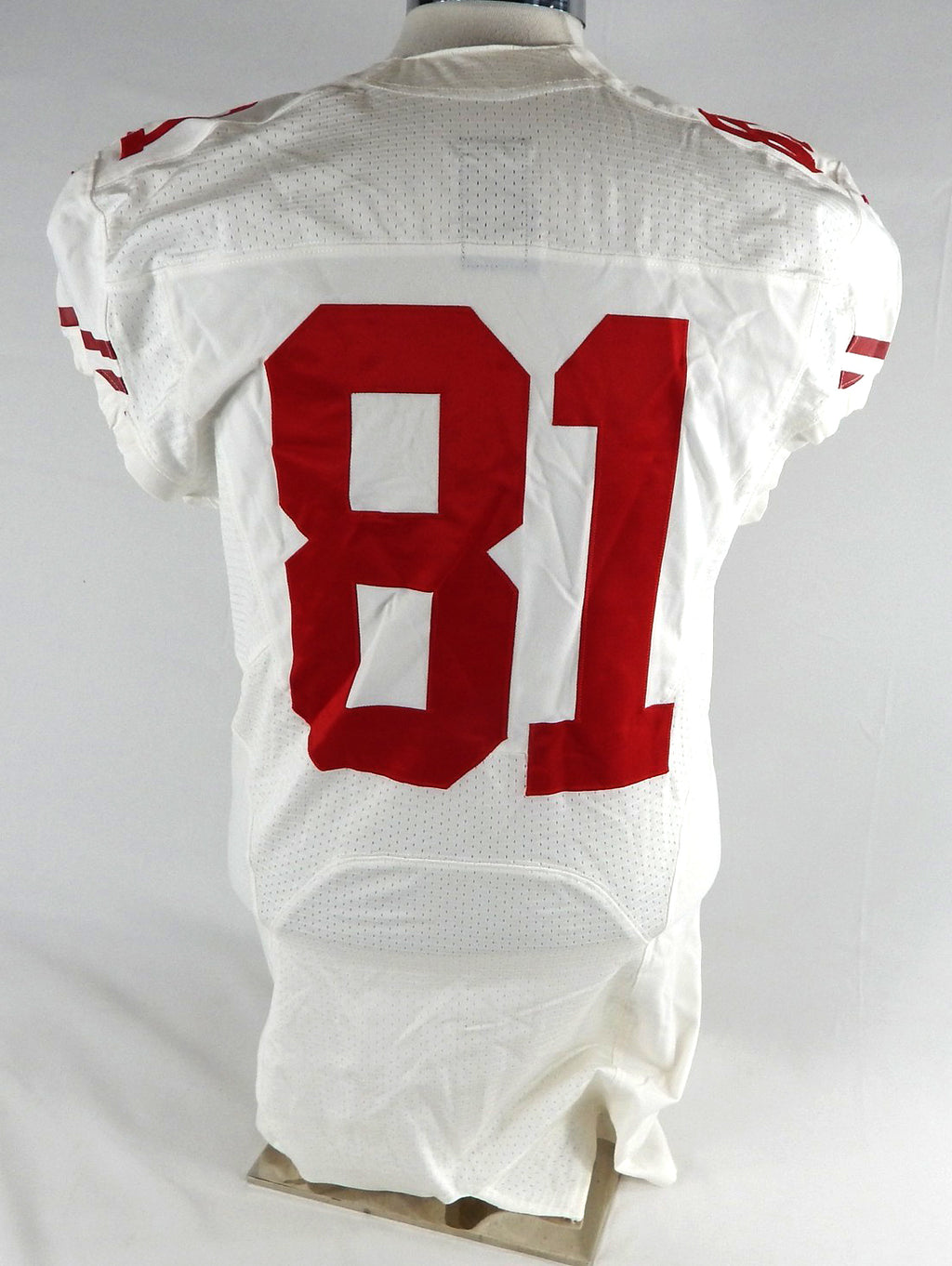 2015 San Francisco 49ers Anquan Boldin #81 Game Issued White Jersey NP Rem 42 0 Pic2