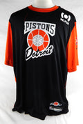 2024-25 Detroit Pistons Tolu Smith #35 Game Used Black Shooting Shirt Bad Boy 2