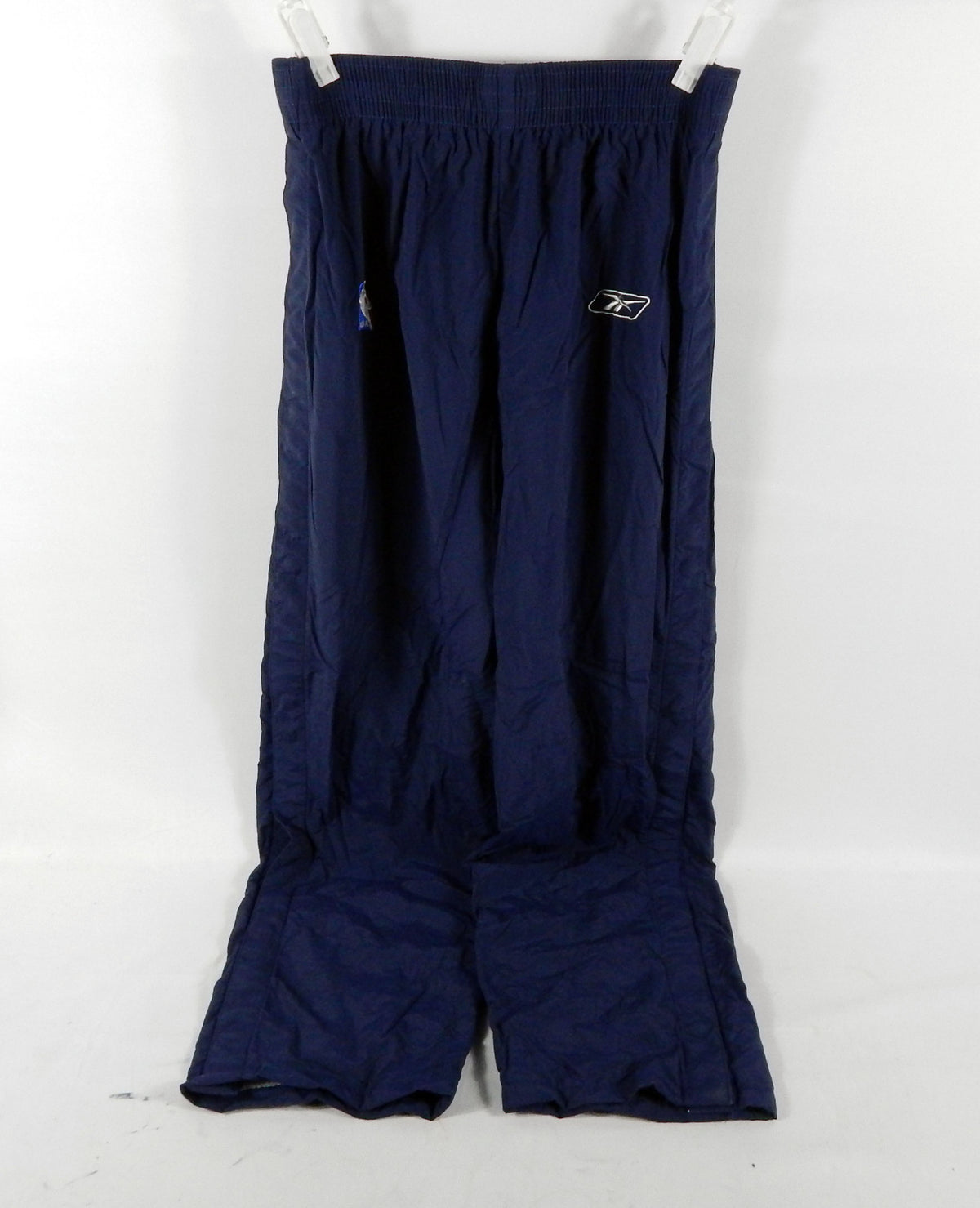 2001-02 Golden State Warriors #11 Game Used Navy Warm Up Pants 40 871