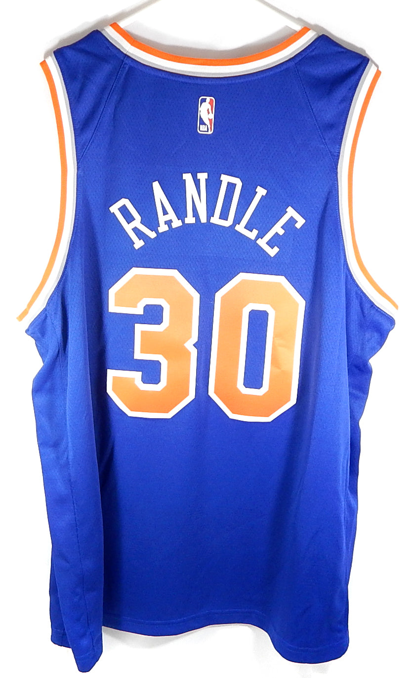 Julius Randle #30 NY Knicks Nike Connect Swingman Squarespace B Jersey 56 2XL Pic2