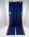 2012-13 Charlotte Bobcats Game Issued Navy Warm Up Pants L+4 DP73856