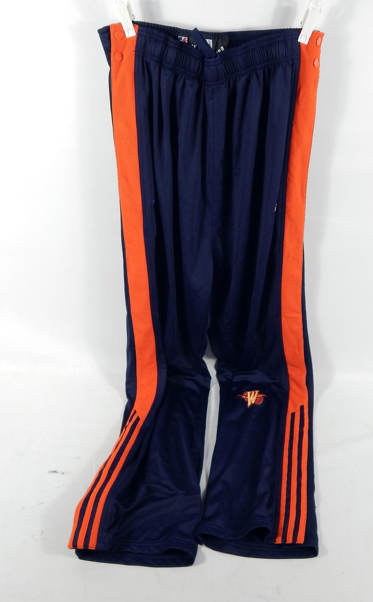 2000s Golden State Warriors #4 Game Used Navy Warm Up Pants XLT 875