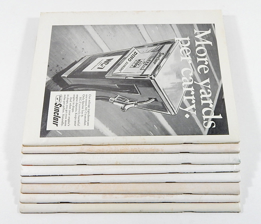 Lot of (8) Diff 1966 to 1968 University of Dayton College Football Programs Pic2