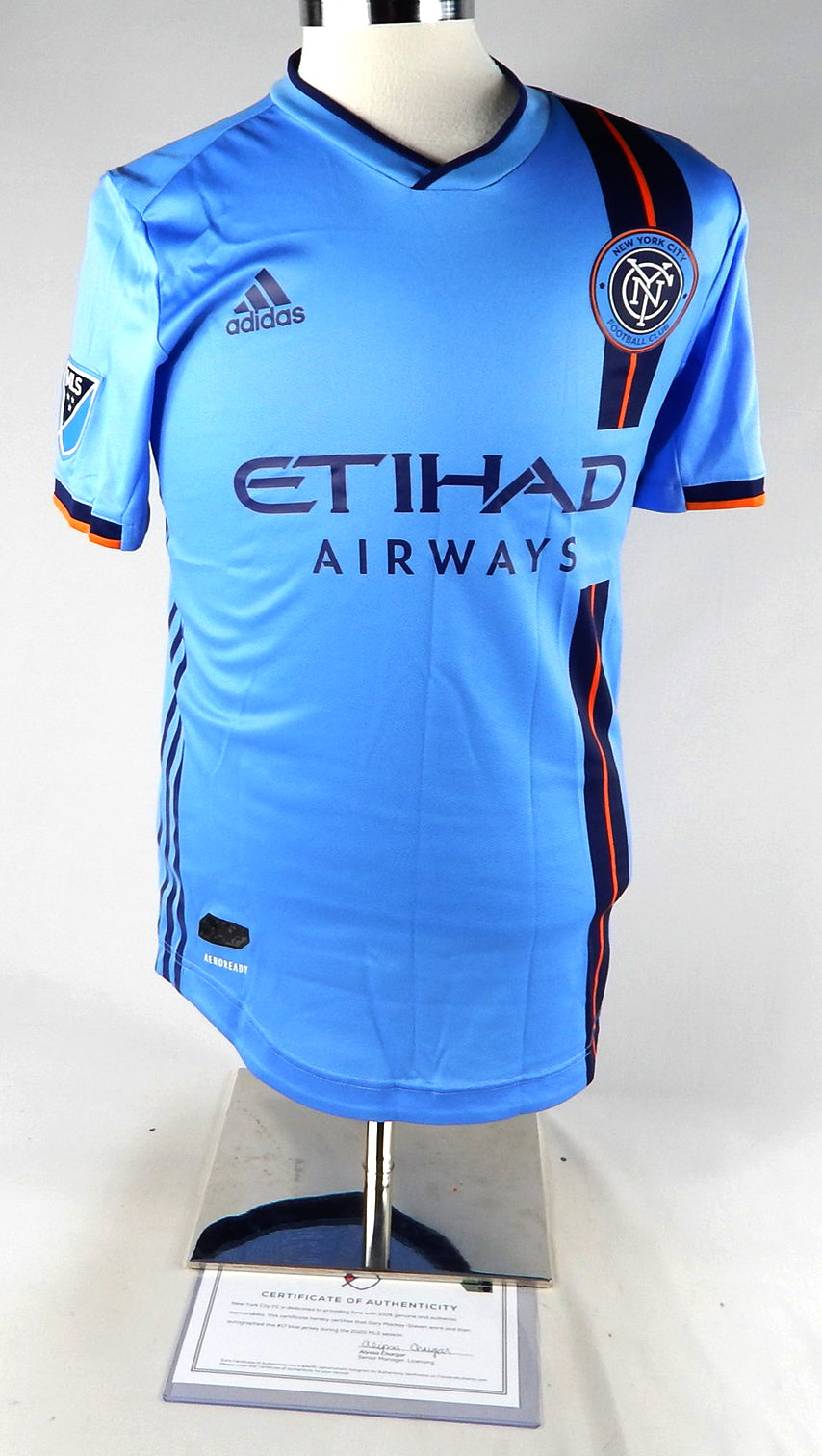 2020 New York City FC Gary Mackay-Steven #17 Game Used Blue Jersey MLS Soccer 8