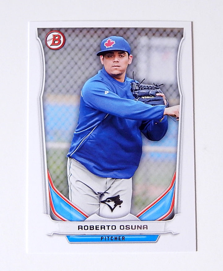 Lot of (77) 2014 Bowman Draft Top Prospects Roberto Osuna #TP86 RC Blue Jays Pic2