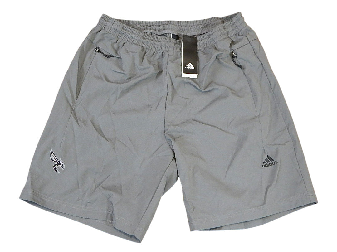 Charlotte Hornets Adidas Team Issued Athletic Shorts Gray Size XL2 New