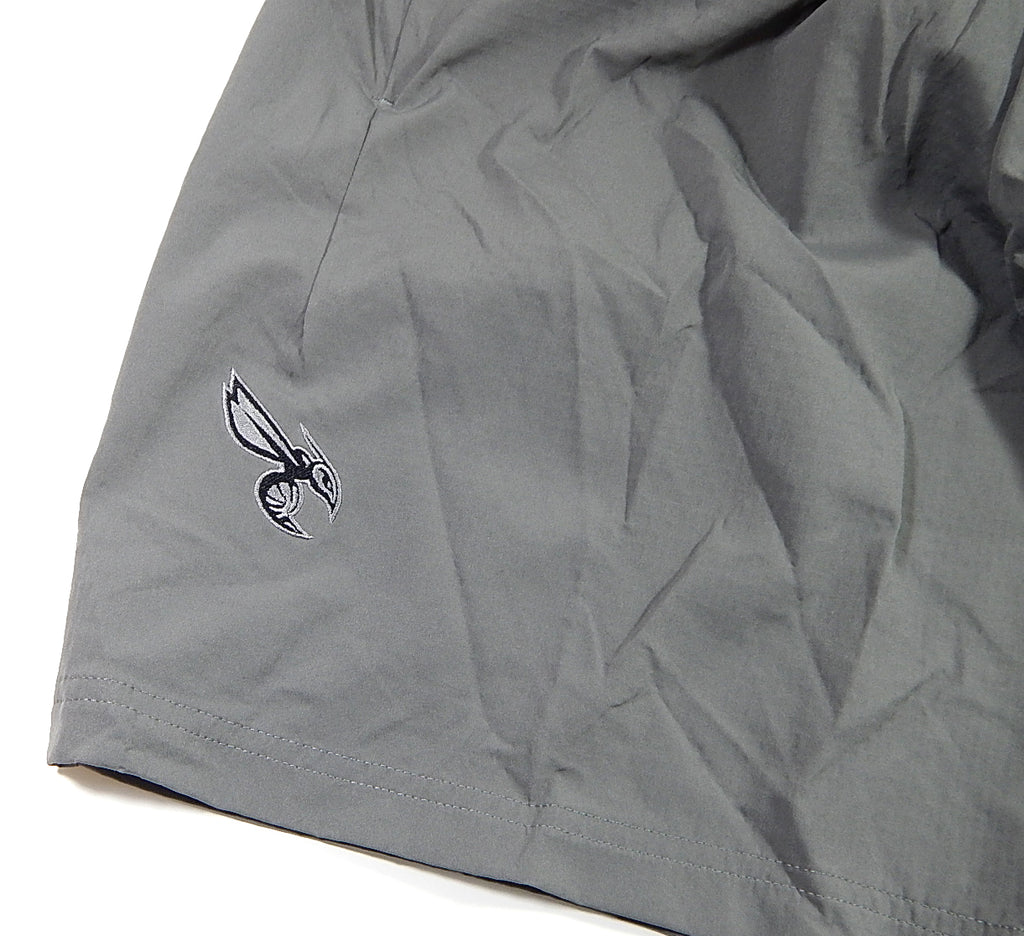 Charlotte Hornets Adidas Team Issued Athletic Shorts Gray Size XL2 New Pic2