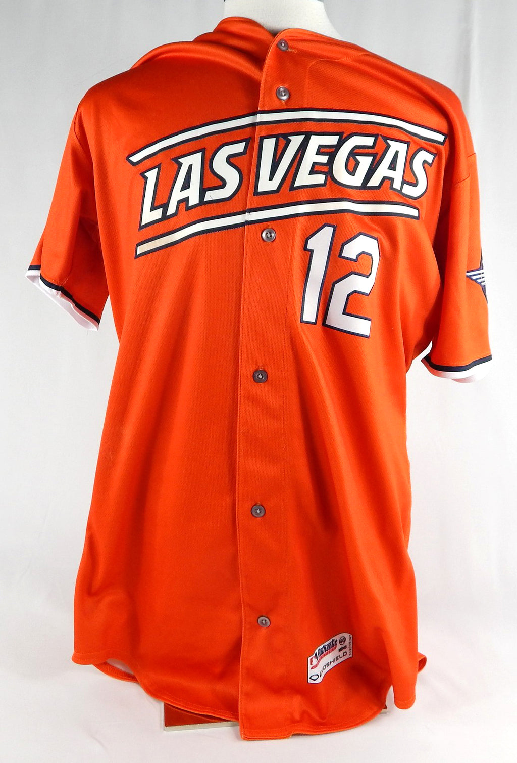 2024 Las Vegas Aviators CJ Alexander #12 Game Used Orange Jersey 46 404
