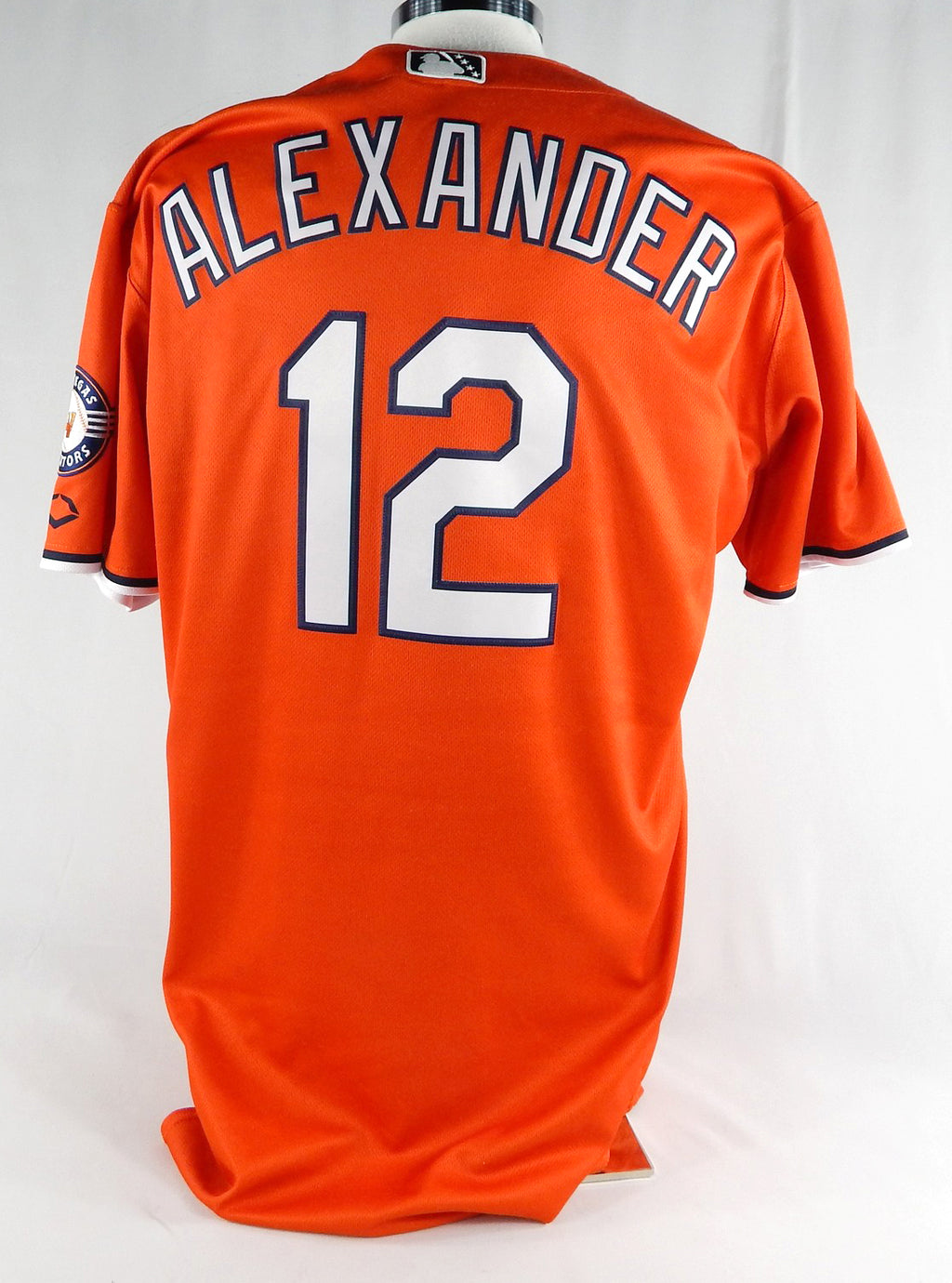 2024 Las Vegas Aviators CJ Alexander #12 Game Used Orange Jersey 46 404 Pic2