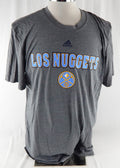 2016-17 Denver Nuggets Juancho Hernangomez #41 Game Used Grey Shooting Shirt 5