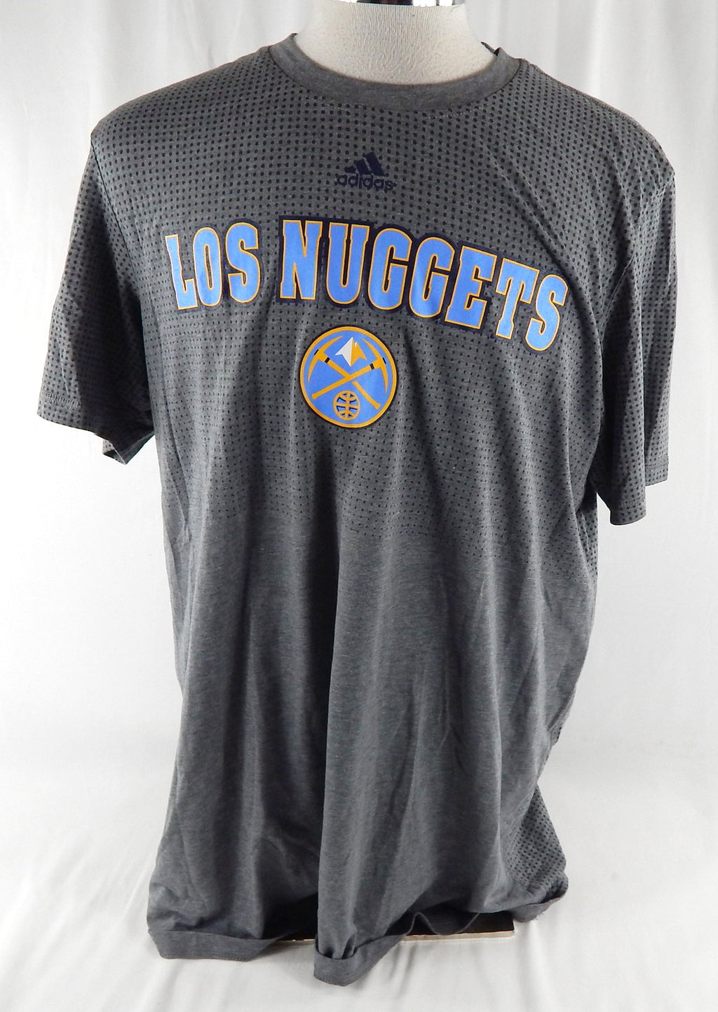 2016-17 Denver Nuggets Mike Miller #3 Game Used Grey Shooting Shirt Noches  XL 7
