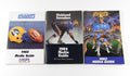 Lot of (3) Different 1983 to 1985 Oakland Invaders USFL Media Guides