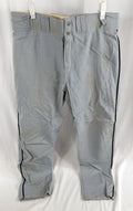 2000 MLB Buckley Game Used Grey Pants Size 36 DP106027