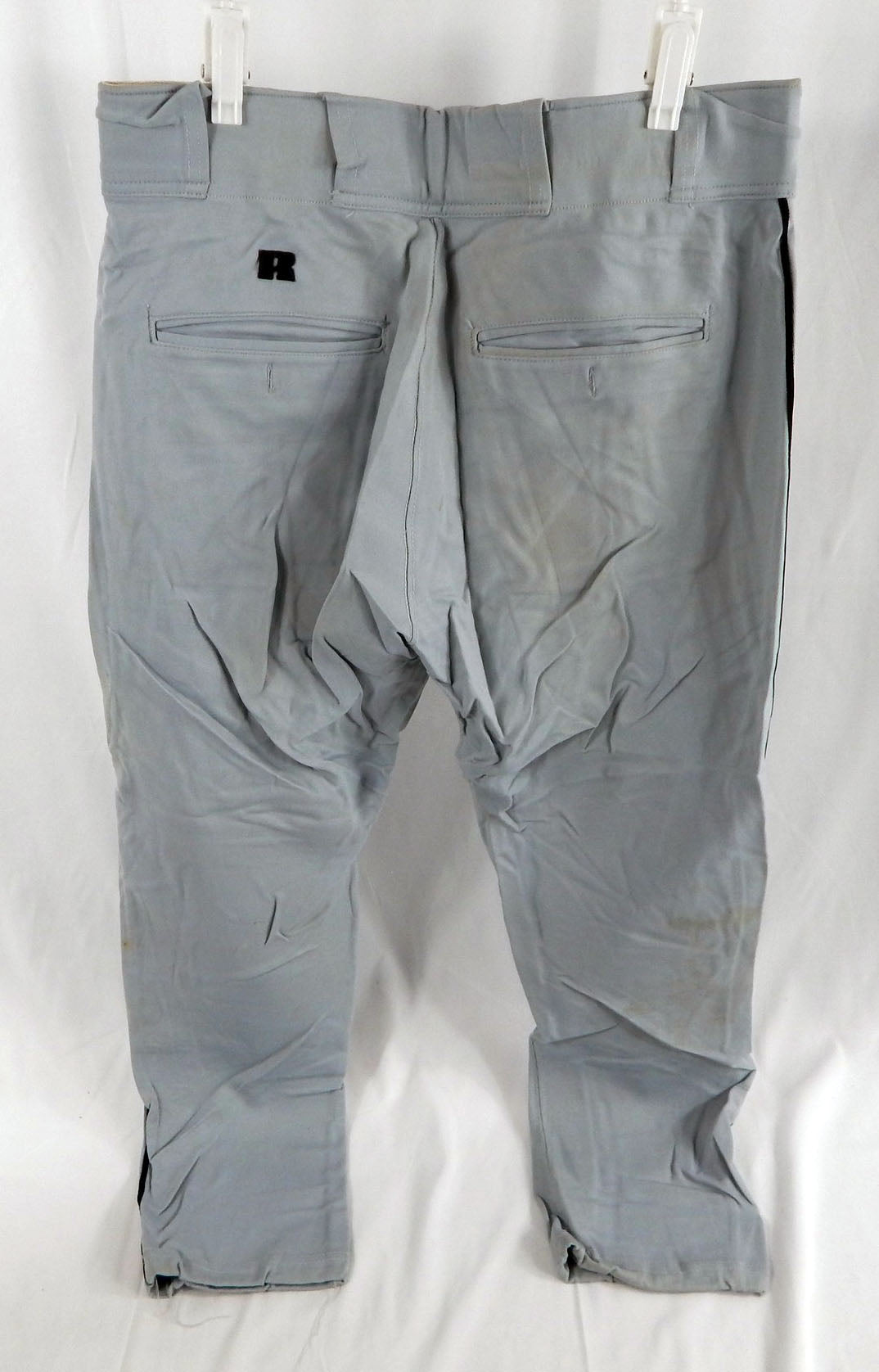 2000 MLB Buckley Game Used Grey Pants Size 36 DP106027 Pic2