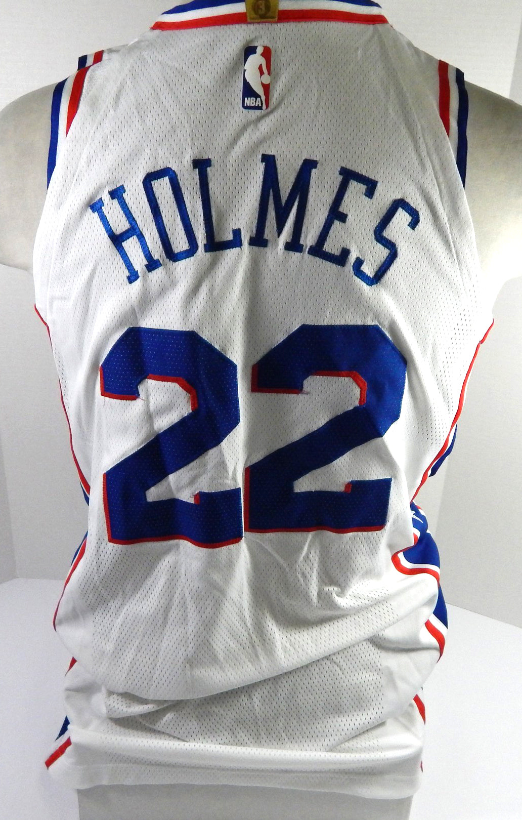 2017-18 Philadelphia 76ers Richaun Holmes #22 Game Issued White Jersey 48 0942