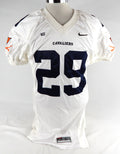 2003 Virginia Cavaliers #29 Game Used White Jersey Football NP R L 709