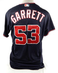 2021 Washington Nationals Reed Garrett #53 Game Issued Navy Jersey 46 768