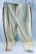 1950s Flannel Game Used White Baseball Pants Size 34 DP113758
