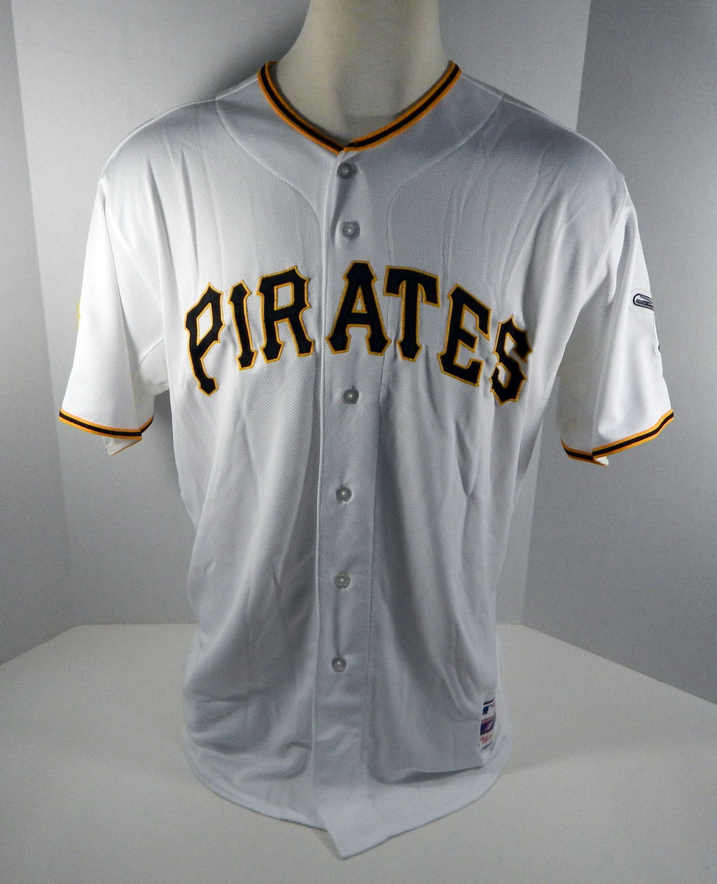 2014 Pittsburgh Pirates Joely Rodriguez # Game Issued White Jersey R Kiner P 951 Pic2