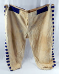 1950s Flannel Game Used White Baseball Pants Size 44 DP113761
