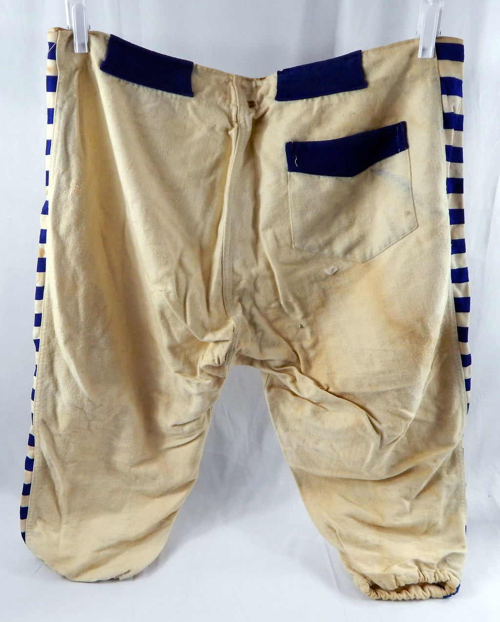 1950s Flannel Game Used White Baseball Pants Size 44 DP113761 Pic2
