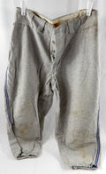 1950s Flannel Game Used Grey Baseball Pants Size 32 DP113762
