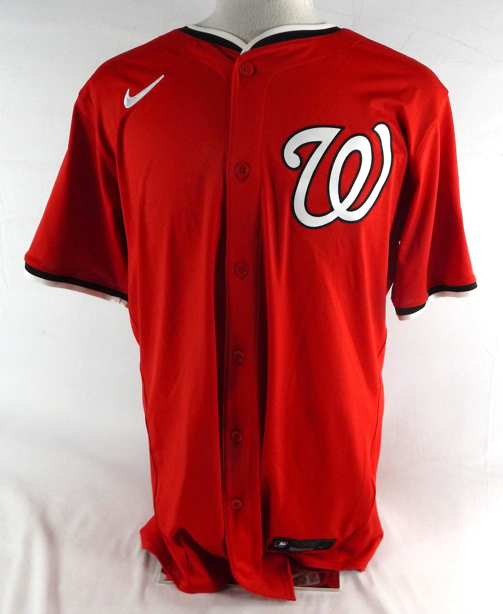 2025 Washington Nationals Jack Sinclair #75 Game Issued Red Jersey 46 08 Pic2
