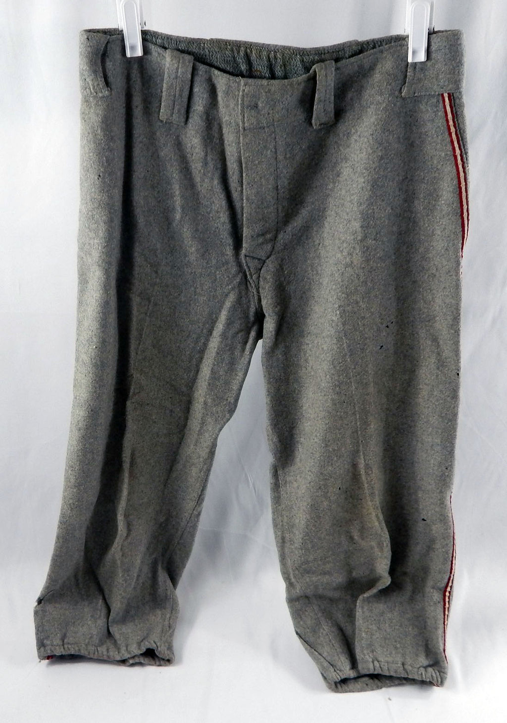 1950s Flannel Game Used Grey Baseball Pants Size DP113764