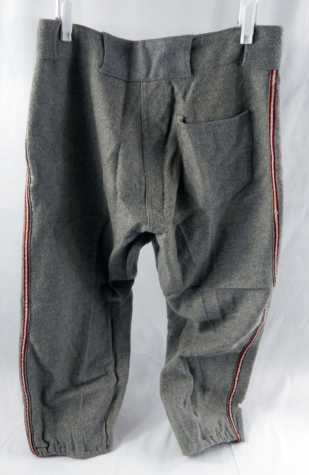 1950s Flannel Game Used Grey Baseball Pants Size DP113764 Pic2