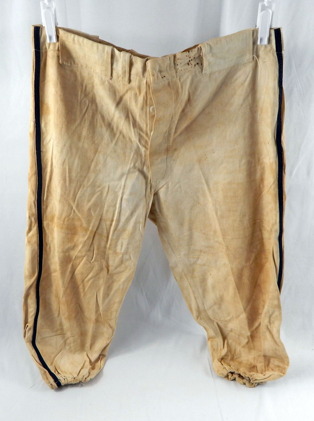 1950s Flannel Game Used White Baseball Pants Size DP113767