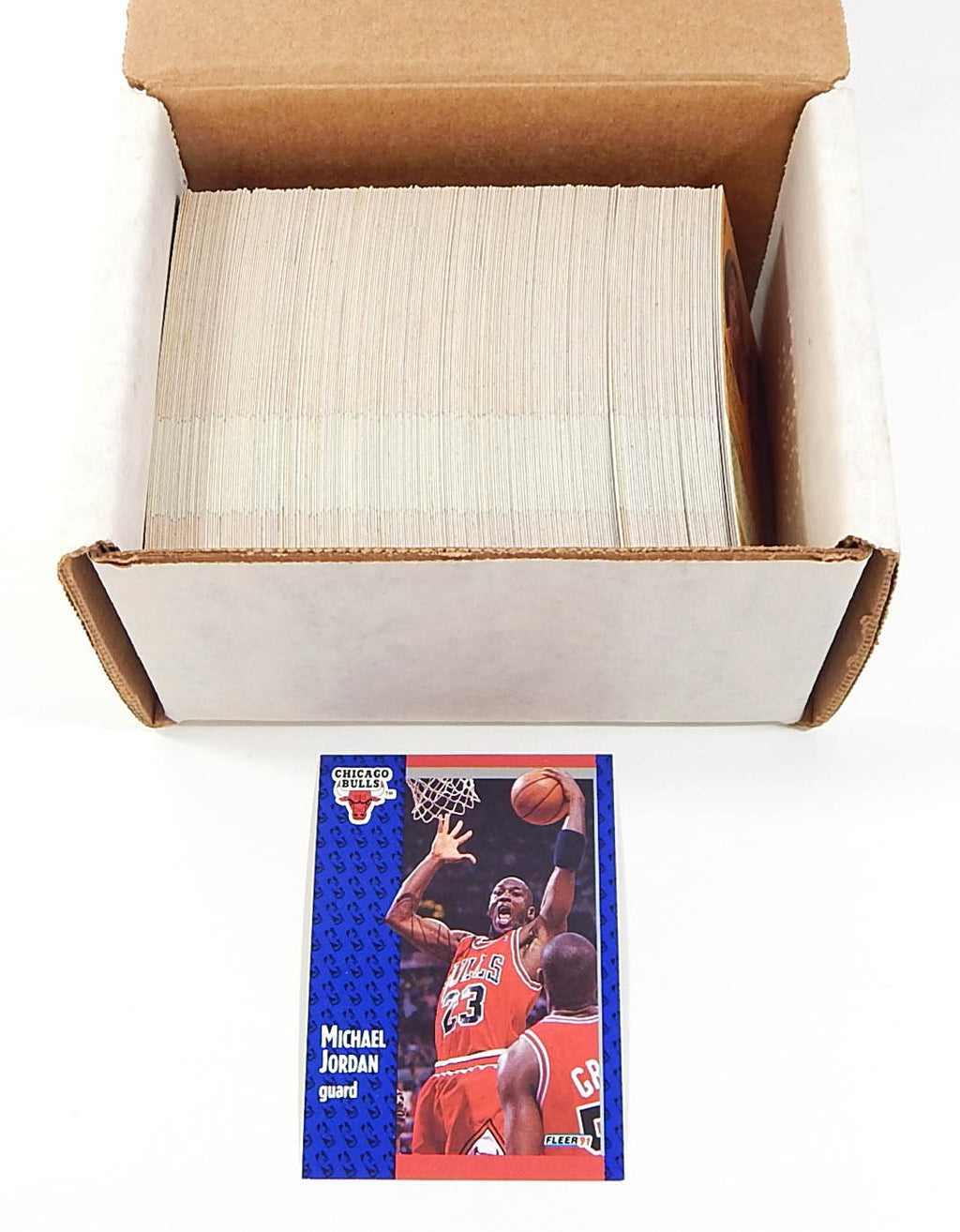 1991-92 Fleer Basketball Series 1 Complete Set (#1-240) Avg Nm/Mt Michael Jordan