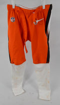 2025 Cleveland Browns Donovan McMillon #31 Game Used Orange Pants 32 494