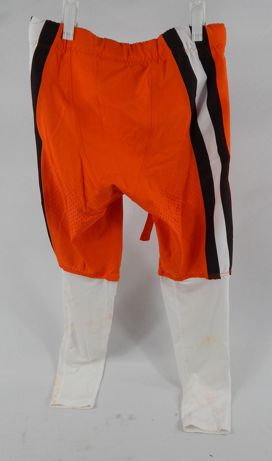 2025 Cleveland Browns Donovan McMillon #31 Game Used Orange Pants 32 494 Pic2