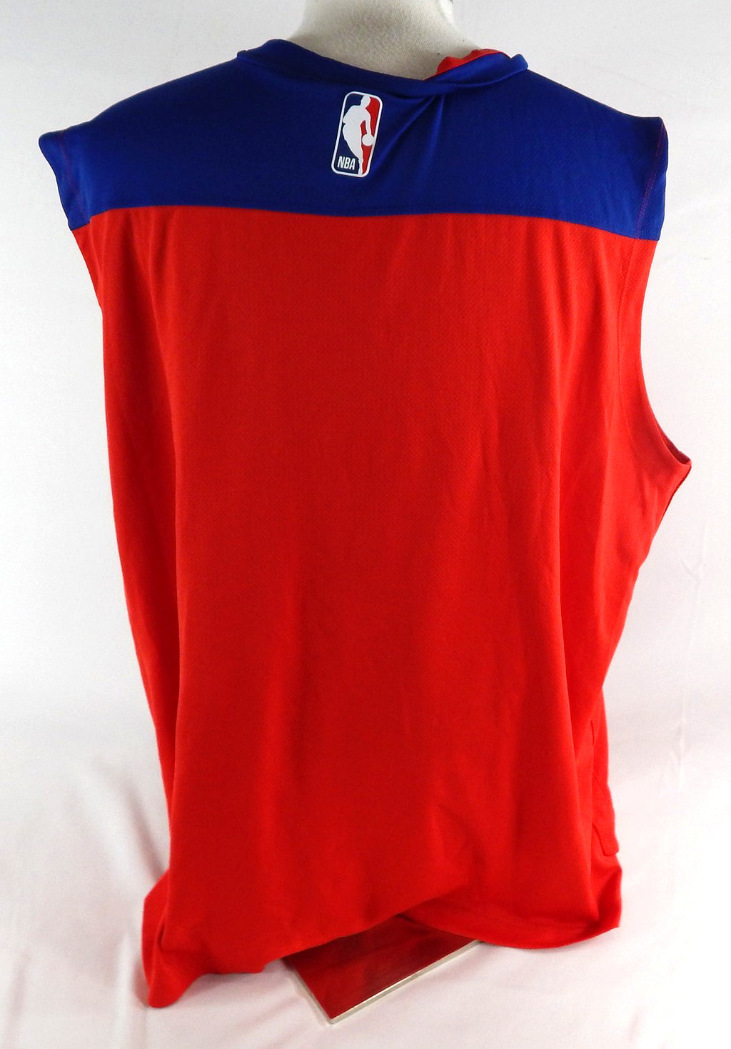 2024-25 Detroit Pistons Isaiah Stewart #28 Game Used Red Tank Top Shirt XXL 076 Pic2