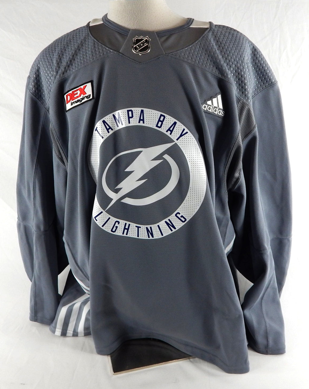2024 Tampa Bay Lightning Mike Roelens #36 Game Used Grey Jersey Development Camp