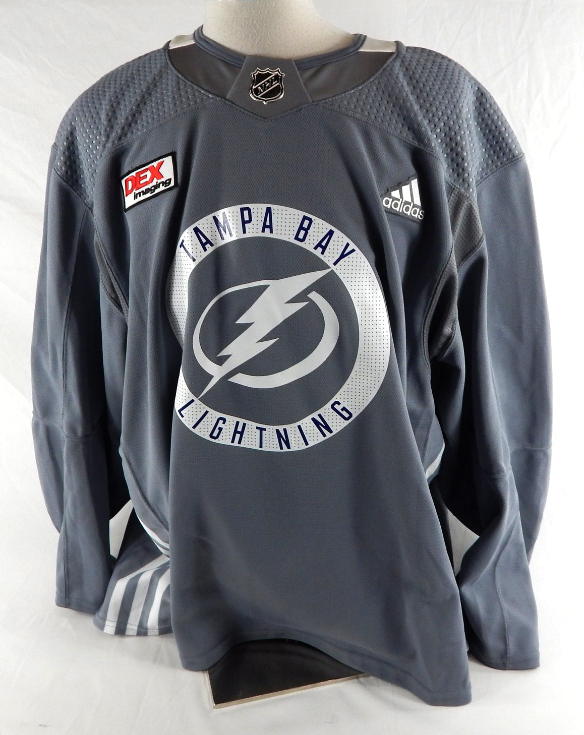 2024 Tampa Bay Lightning Mike Roelens #36 Game Used Grey Jersey Development Camp