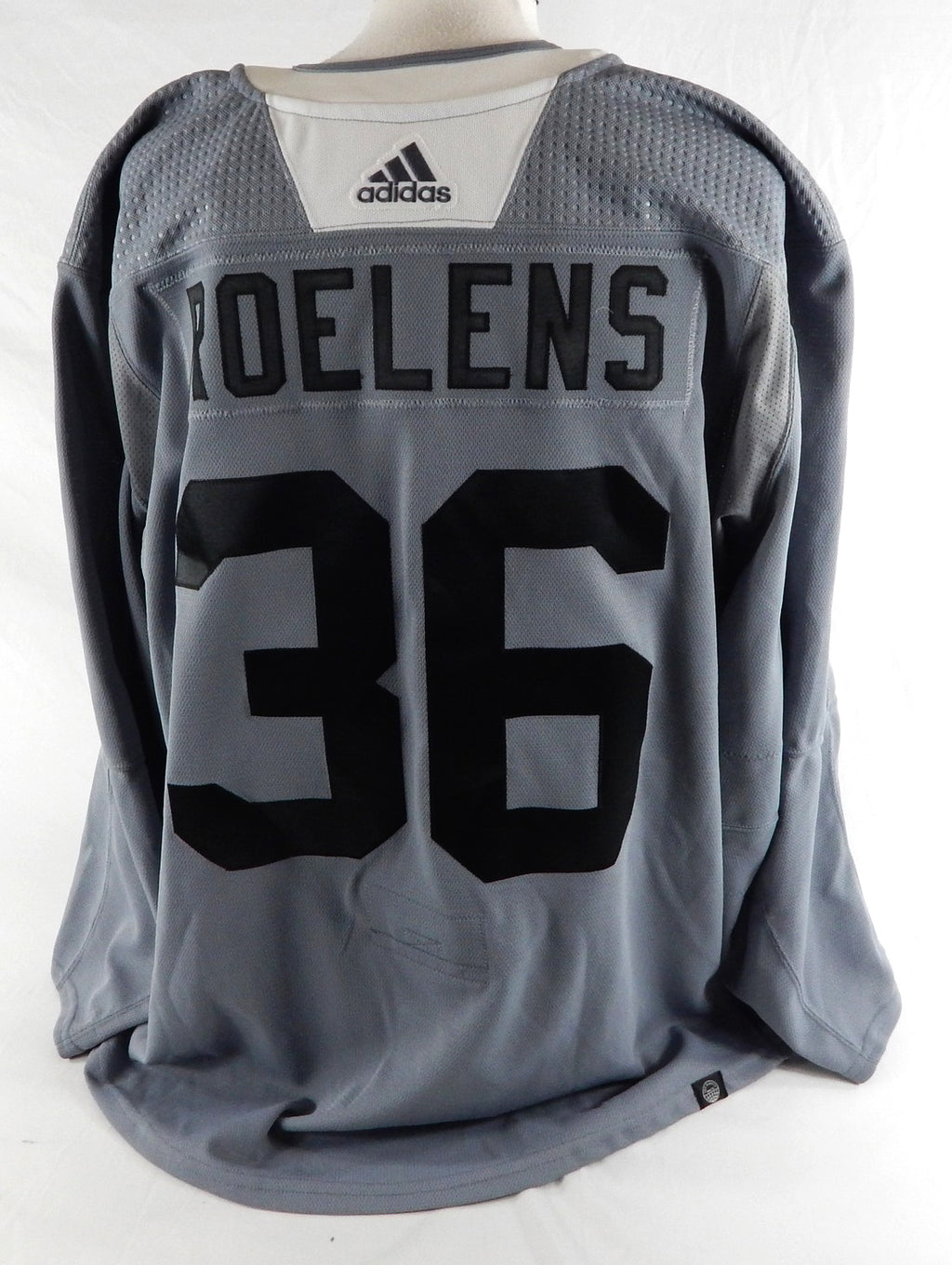 2024 Tampa Bay Lightning Mike Roelens #36 Game Used Grey Jersey Development Camp Pic2