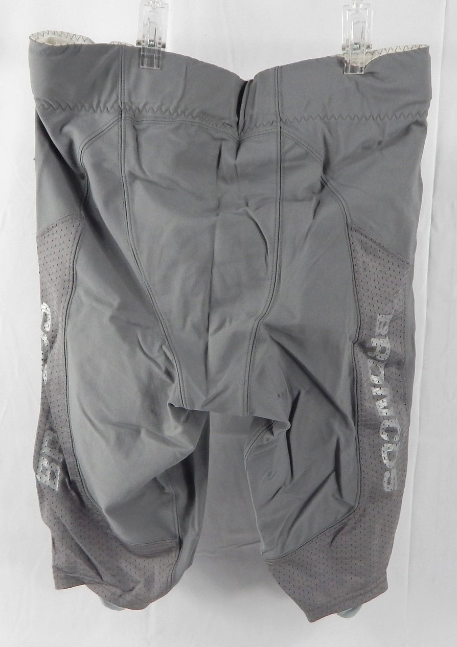 2012-17 Boise State Broncos #7 Game Used Grey Pants Football 34 302 Pic2