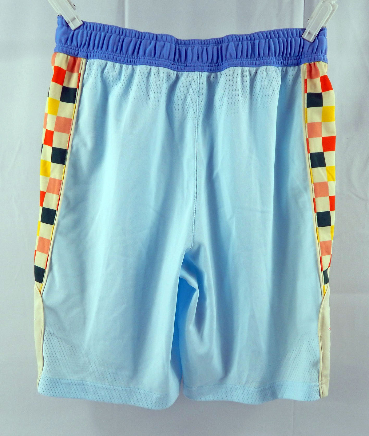 2024-25 San Antonio Spurs Jordan McLaughlin #11 Game Used Blue Shorts City 36 5 Pic2