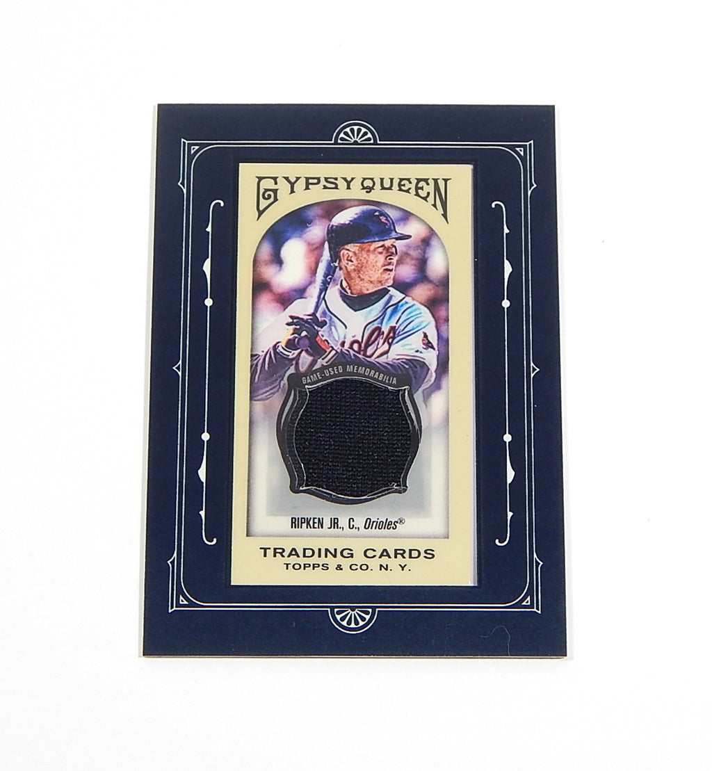2011 Topps Gypsy Queen Framed Mini Relics Cal Ripken Jr. #FMRC-CR GU Jersey